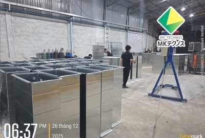  Cách chế tạo ống gió vuông