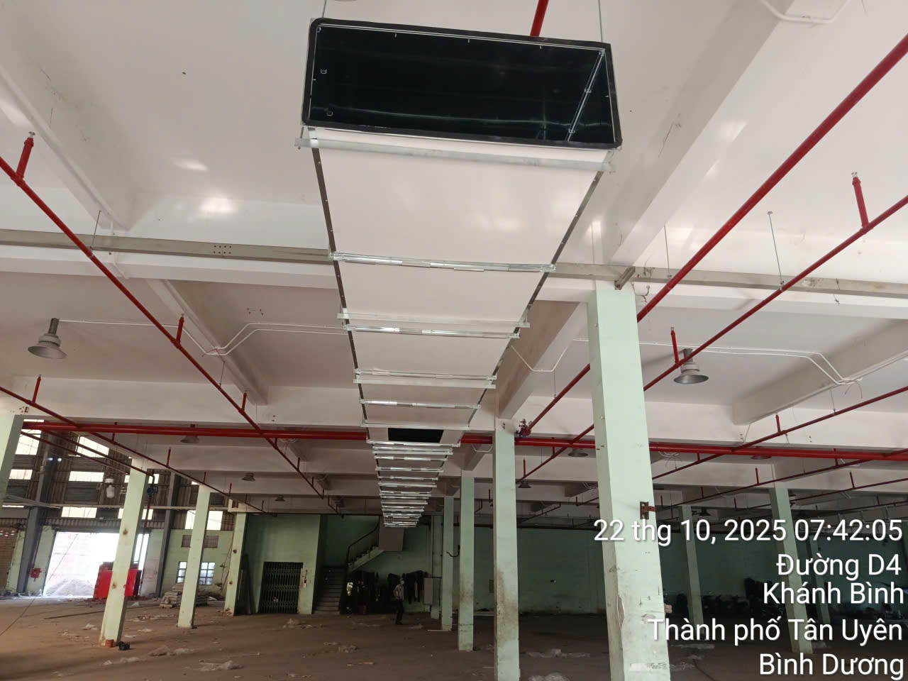 Dự án: Hệ thống làm mát nhà xưởng tại Bình Dương