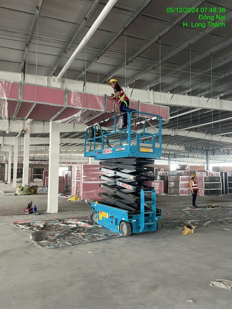 Dự án: Hệ thống làm mát nhà xưởng tại Long Thành (Đồng Nai)