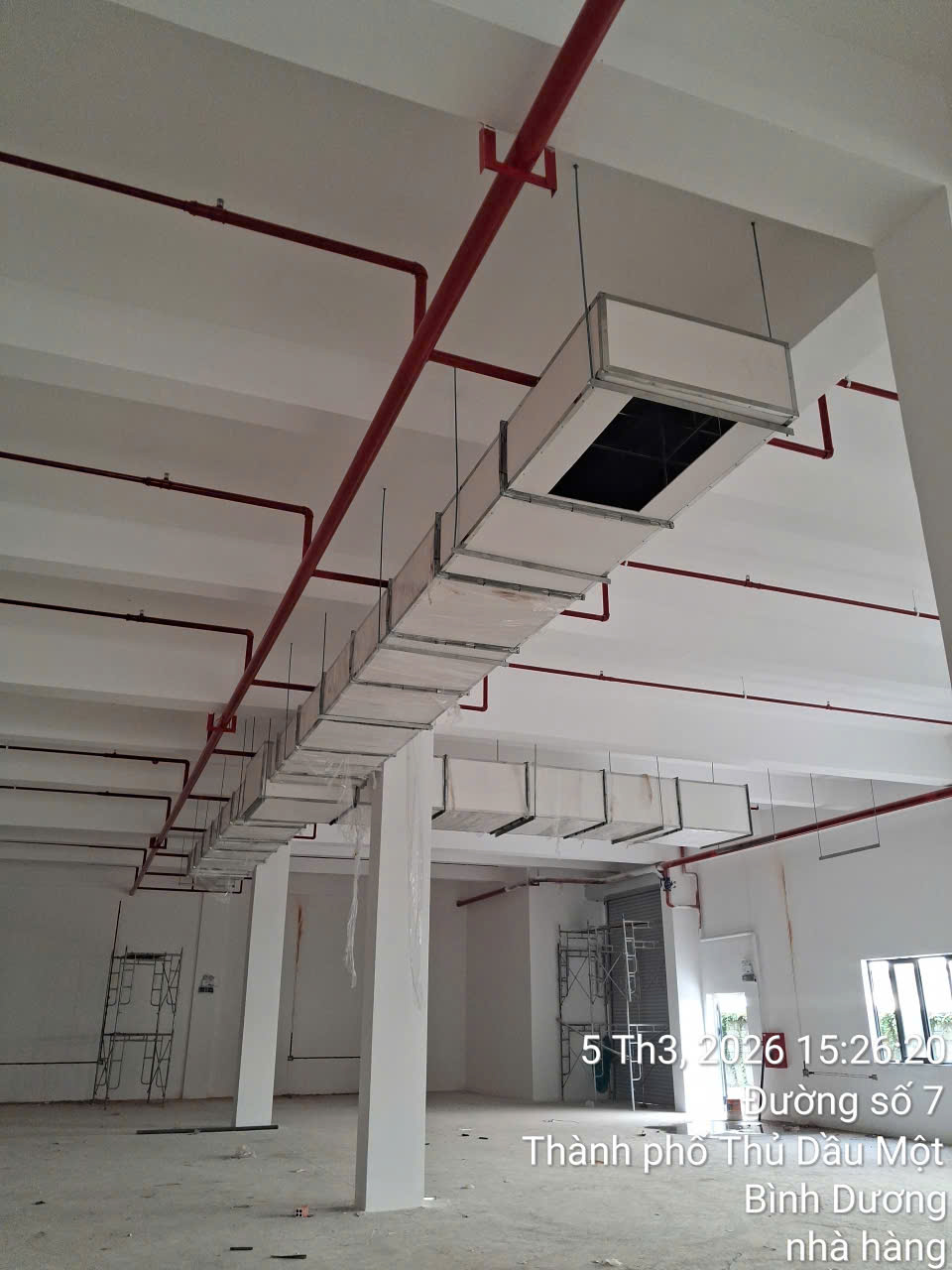 Dự án: Hệ thống  làm mát Nhà Hàng tại Thủ Dầu Một