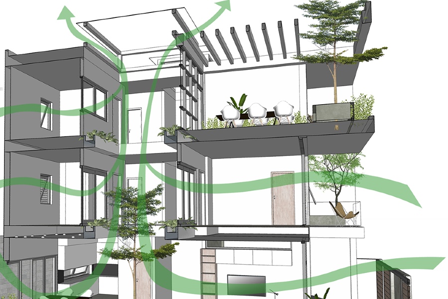 Hệ thống thông gió nhà ở và nguyên lý hoạt động của hệ thống