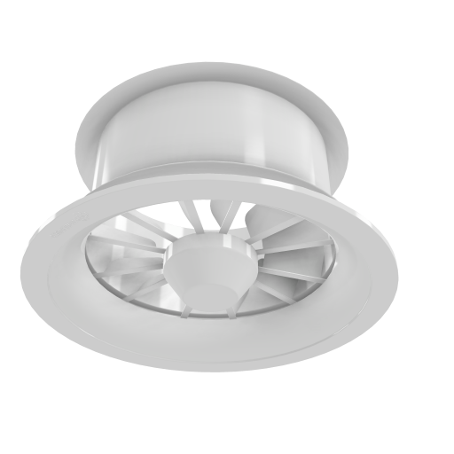 Miệng gió khếch tán thổi xa Inox