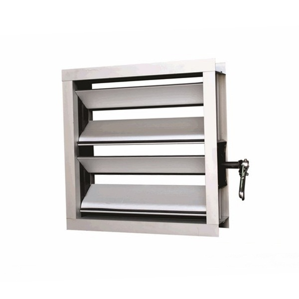 Van gió vuông cánh đúc tay gạt MLD