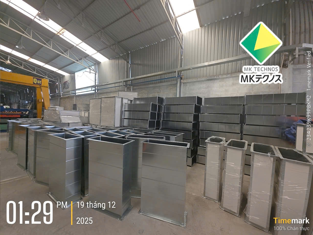 Ống gió vuông MK Technos: Giải pháp thông gió tiêu chuẩn Nhật Bản.